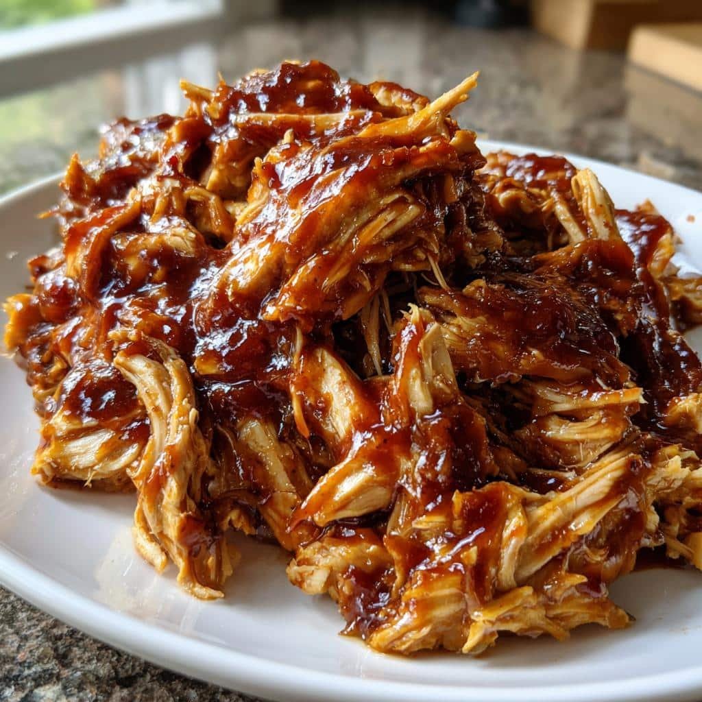 Irresistible 4-Ingredient Crockpot BBQ Chicken Recipe 3 crockpot bbq chicken recipes - detail 1