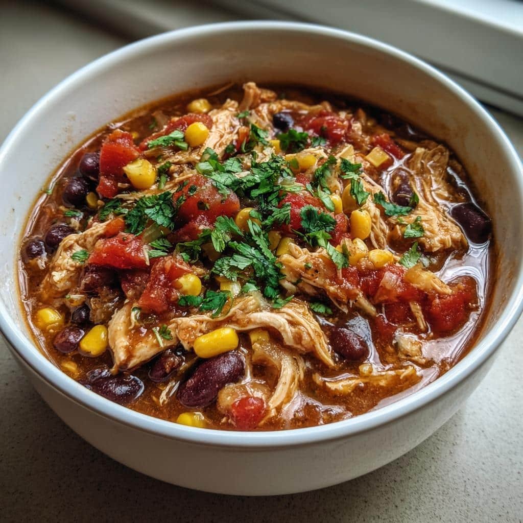 crockpot chicken chili recipes healthy - detail 1