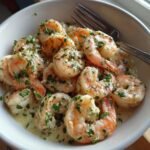 easy creamy garlic shrimp is a delicious recipe