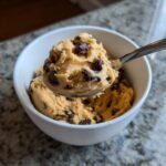 edible chocolate chip cookie dough is a tasty treat