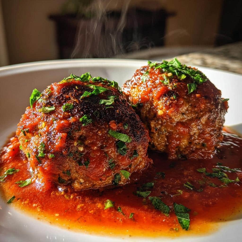 4 Giant Lazy Meatballs That Will Save Your Dinner Night 3 giant lazy meatballs are a delicious dinner option - detail 1