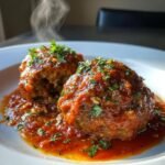 giant lazy meatballs are a delicious dinner option