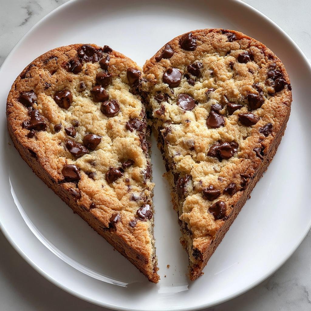 heart shaped cookie cake is perfect for any occasion - detail 1