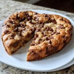 heart shaped cookie cake is perfect for any occasion