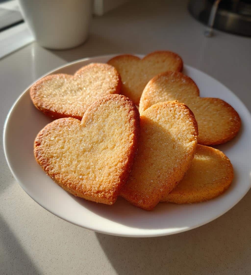 "30-Minute Heart Shaped Cookies Aesthetic for Magical Love Notes" 3 heart shaped cookies aesthetic - detail 1