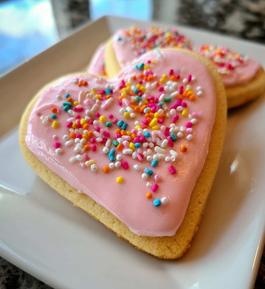 25 Irresistible Heart Shaped Cookies Decorated with Love 3 heart shaped cookies decorated - detail 1