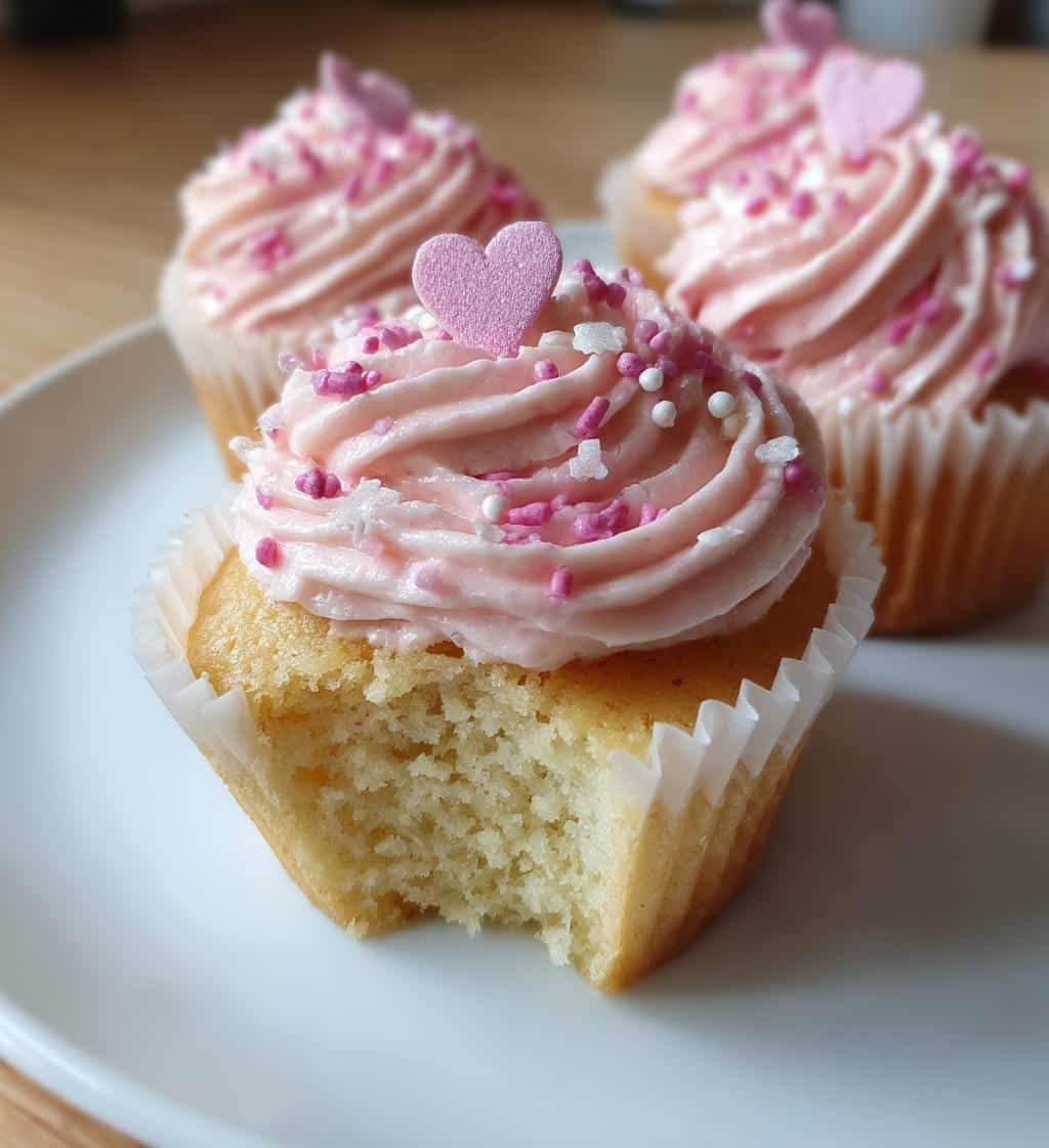 heart shaped cupcakes 5 ways to spread love - detail 1