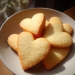 heart shaped food cookies recipe
