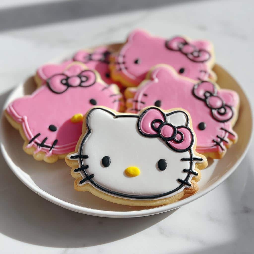 hello kitty valentines cookies - detail 1