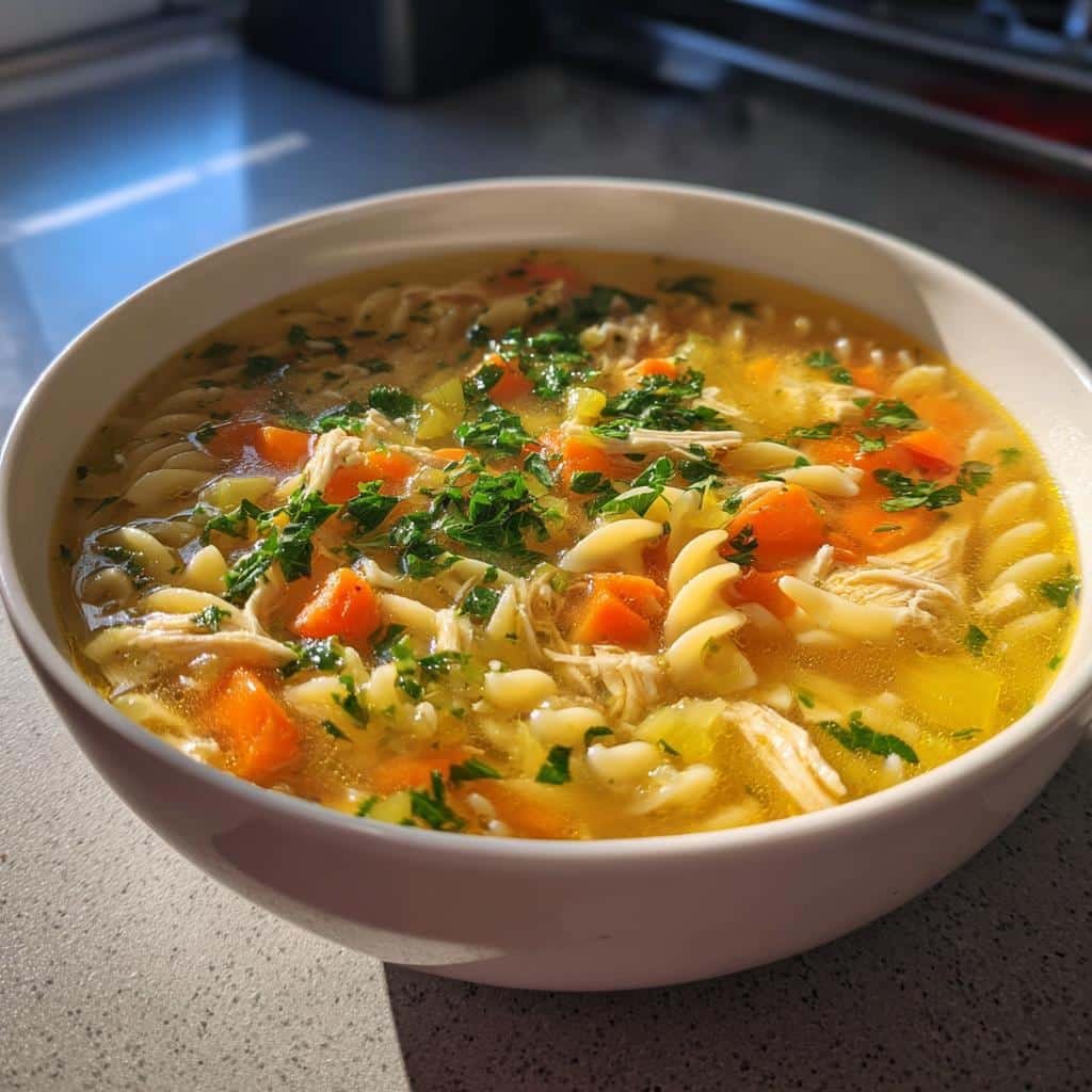 italian penicillin soup is a comforting dish to try - detail 1