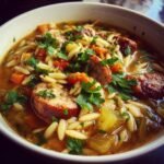marry me sausage orzo soup is a delicious recipe