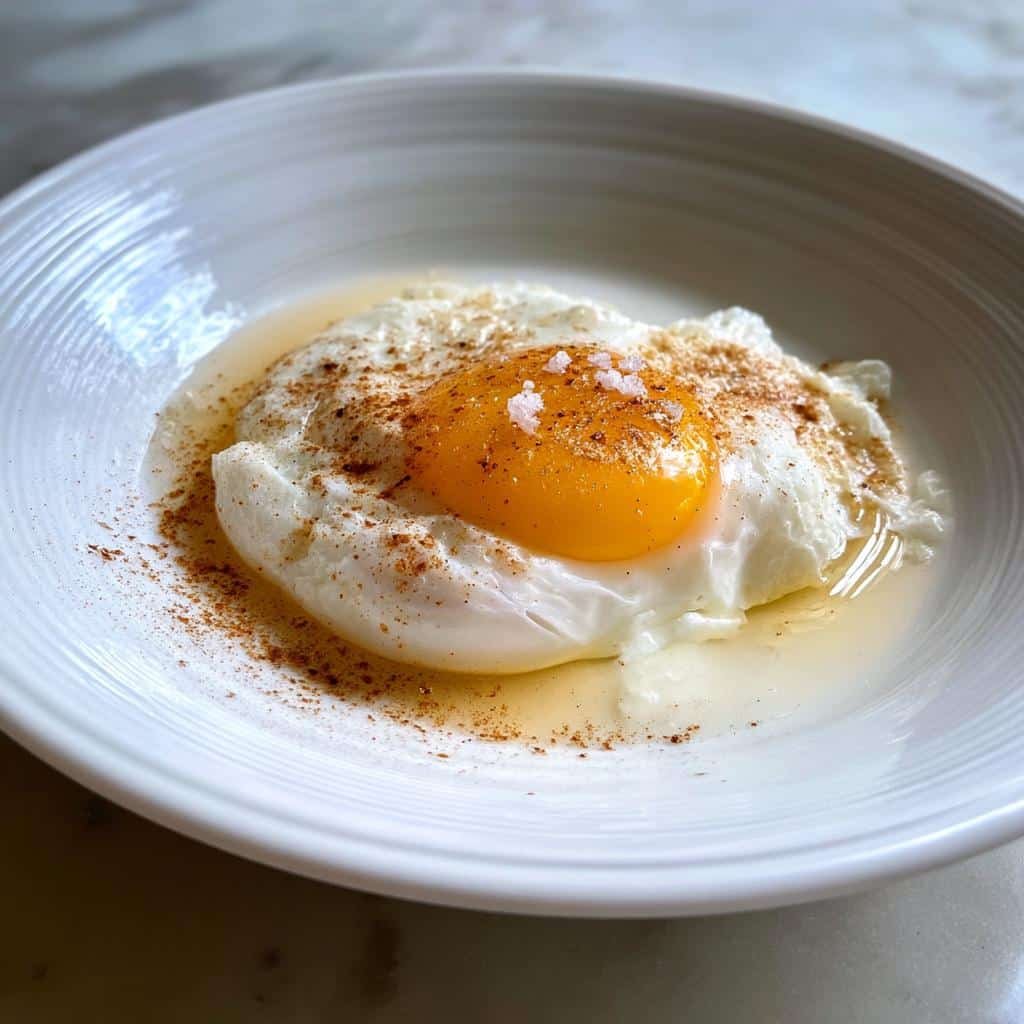 60-Second Microwave Poached Eggs – Foolproof & Fast! 3 microwave poached eggs are quick and easy to make - detail 1