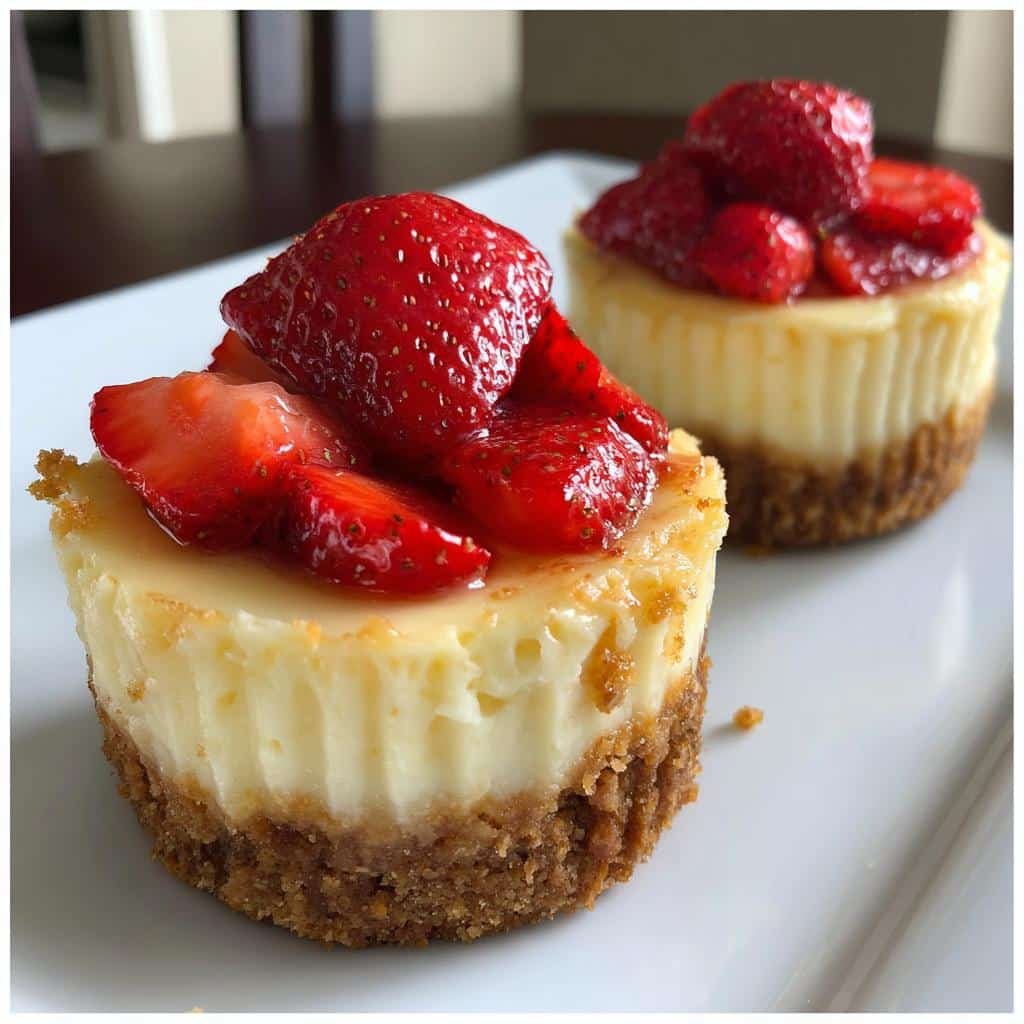 mini cheesecakes valentines day - detail 1