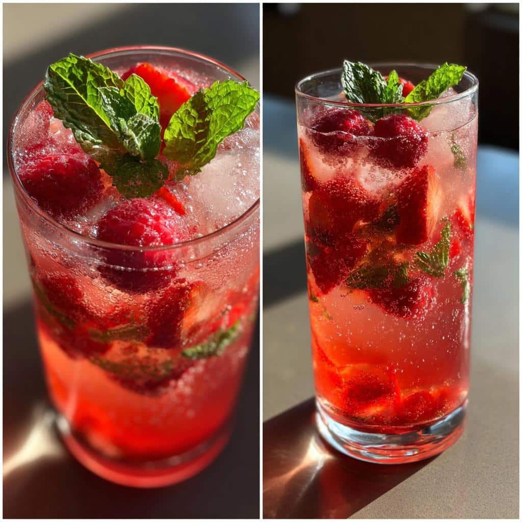 mocktails non alcoholic valentines day recipes - detail 1