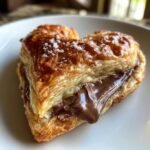 nutella puff pastry valentines recipe