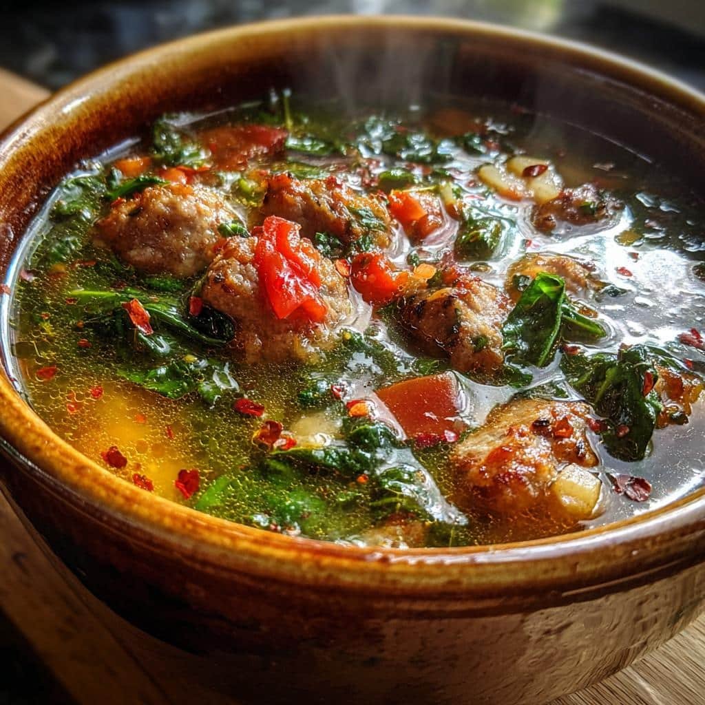 Slow Cooker Italian Sausage Soup: 6-Hour Comfort in a Bowl 3 slow cooker italian sausage soup is a must try recipe - detail 1