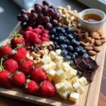 snack board valentines day