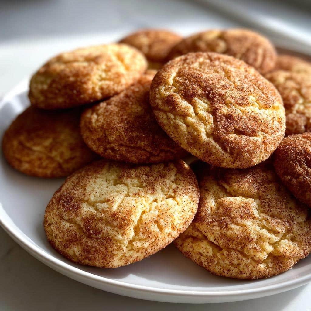 snickerdoodle cookies are a delightful treat to enjoy - detail 1