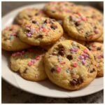 sourdough discard valentines cookies