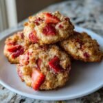 strawberry cheesecake cookies are a delicious treat
