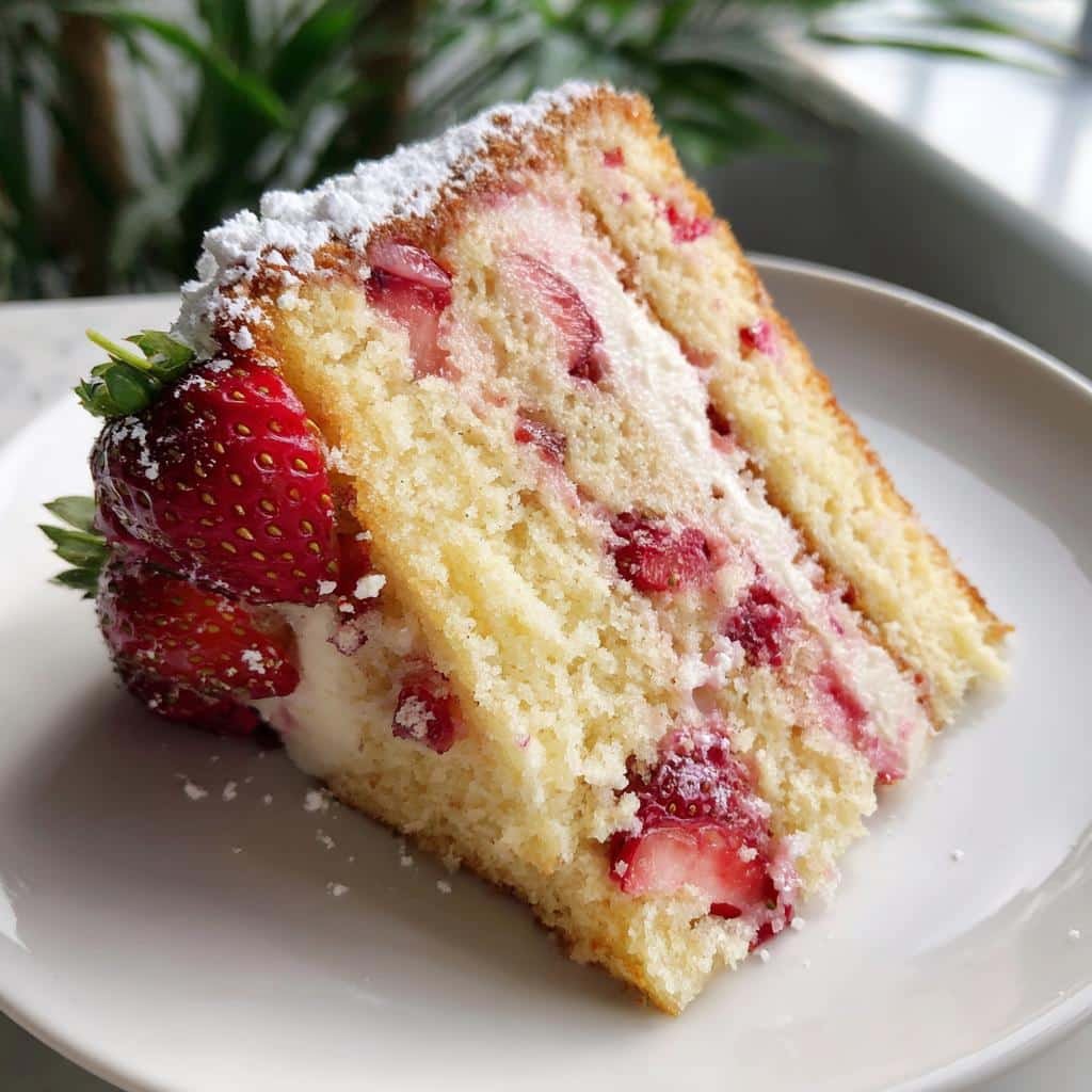 Irresistible Strawberry Valentines Cake Recipe in 3 Simple Steps 3 strawberry valentines cake delicious recipe - detail 1