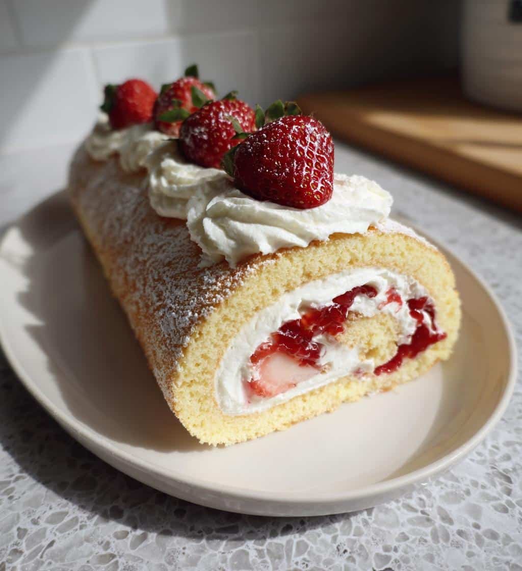 valentines swiss roll recipe delightful dessert - detail 1