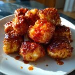 air fryer honey bbq chicken bites