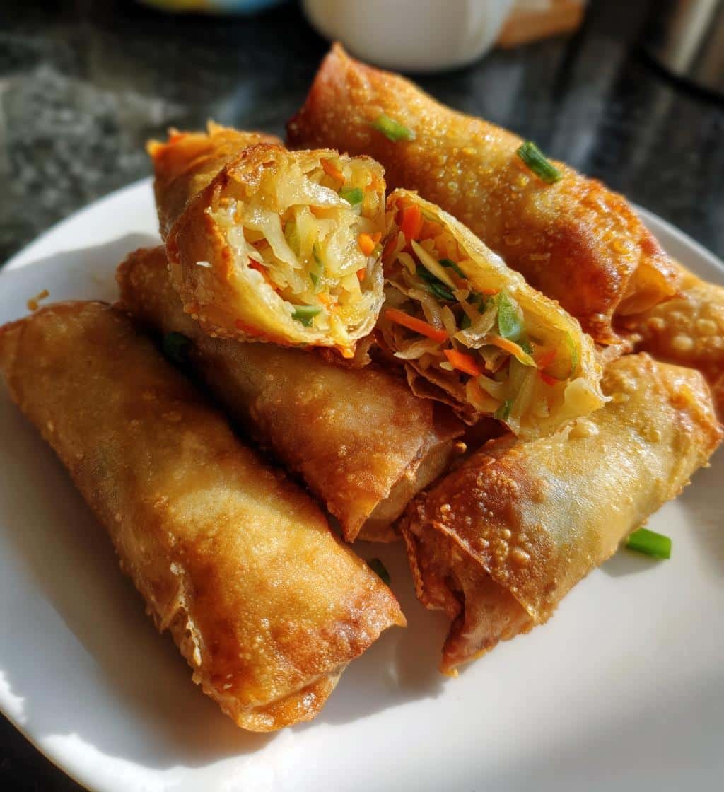 air fryer spring rolls recipe - detail 1