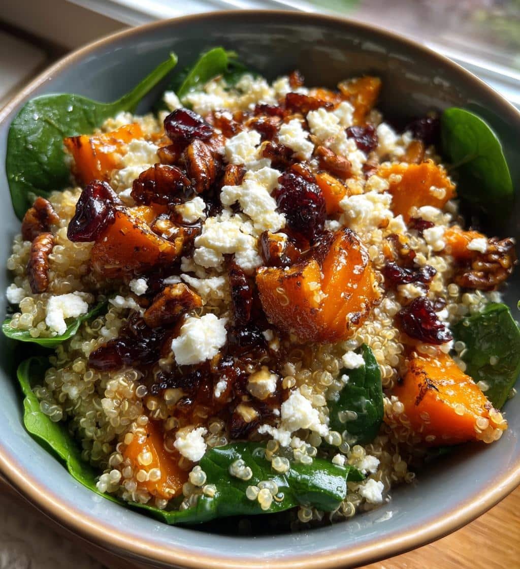 autumn quinoa bowls - detail 1