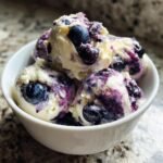 blueberry and lemon zest cottage cheese bites