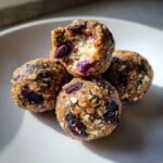 blueberry cheesecake protein bites