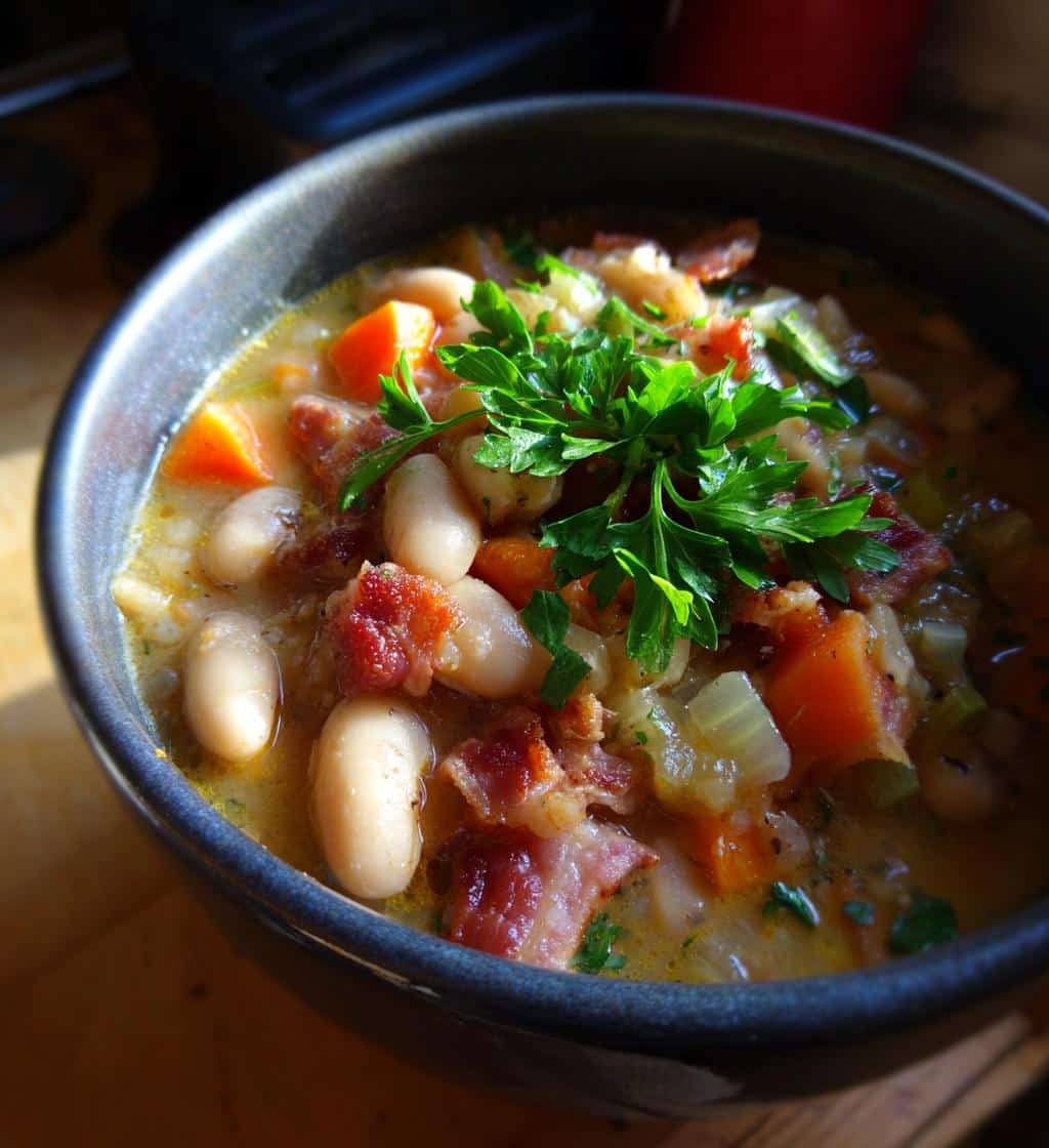 bohneneintopf recipe hearty german bean stew - detail 1