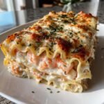 cheesy shrimp alfredo roll ups