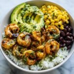 cilantro lime shrimp bowl