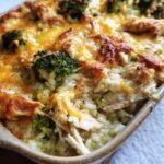 cozy savory chicken broccoli rice casserole recipe