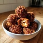 crispy air fried tofu balls