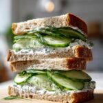 cucumber salad sandwiches