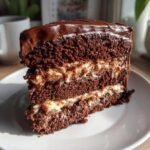 elegant german chocolate glitzertorte