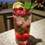 festive christmas cranberry mojito recipe for cheer