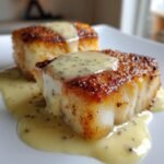 halibut with zesty lemon beurre blanc