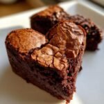 heart shaped brownies