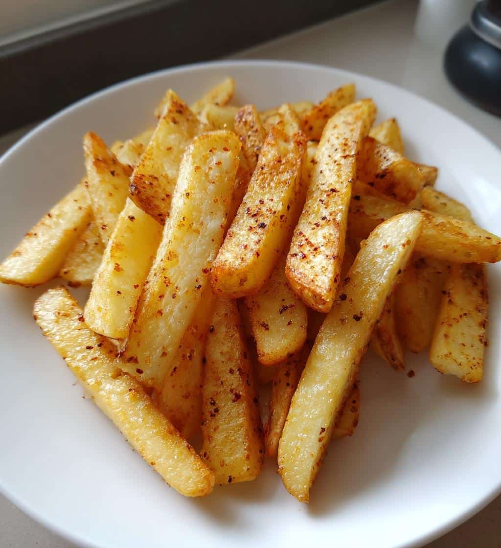 homemade fries air fryer - detail 1