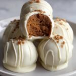 irresistible gingerbread truffles no bake white chocolate