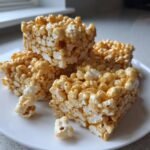 irresistible no bake popcorn marshmallow cake recipe