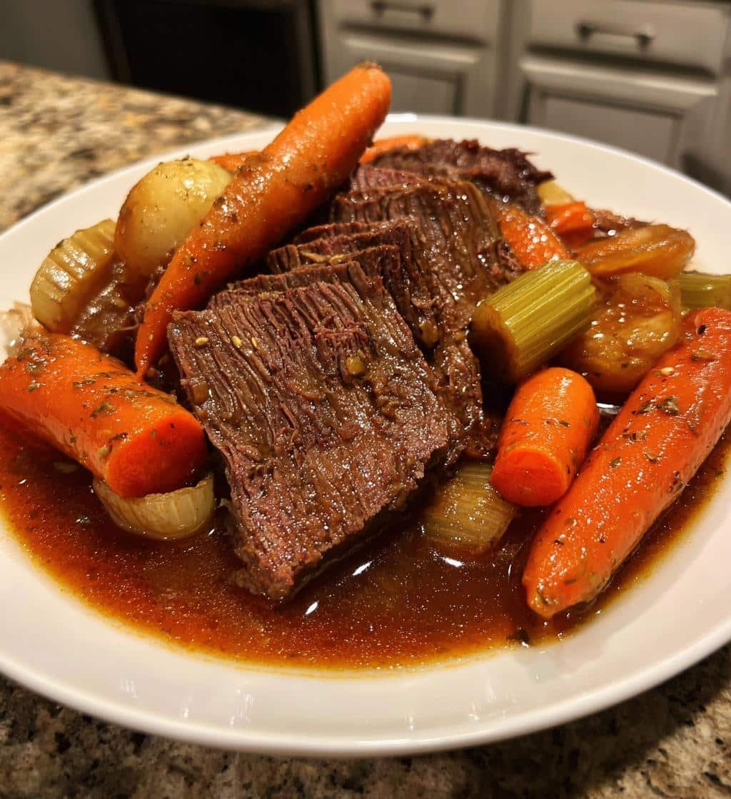 irresistible yummy red wine pot roast recipe for cozy nights - detail 1