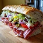 italian grinder salad sandwich