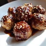 korean bbq meatballs
