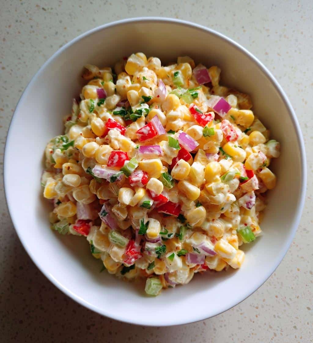 shoepeg corn salad - detail 1