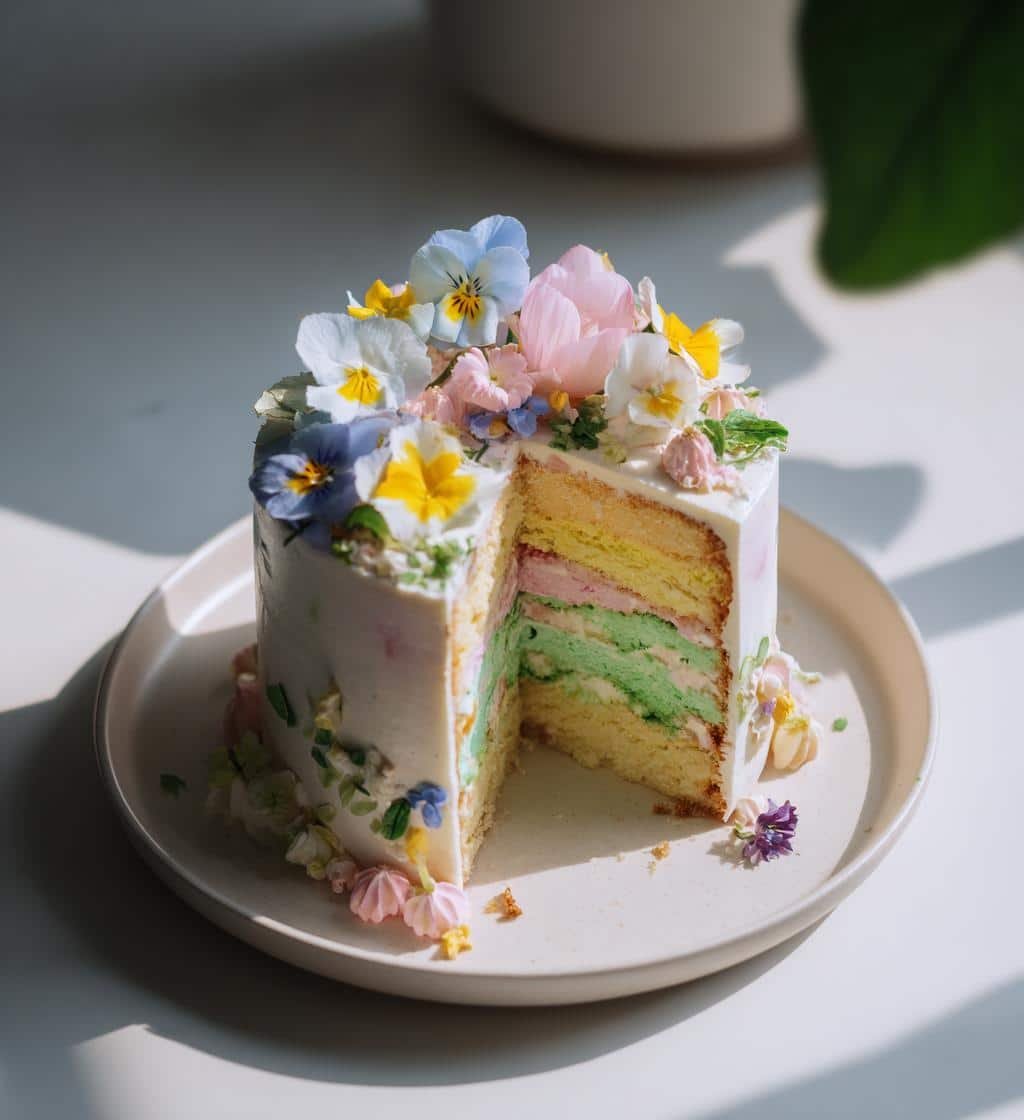 spring cake designs birthday - detail 1