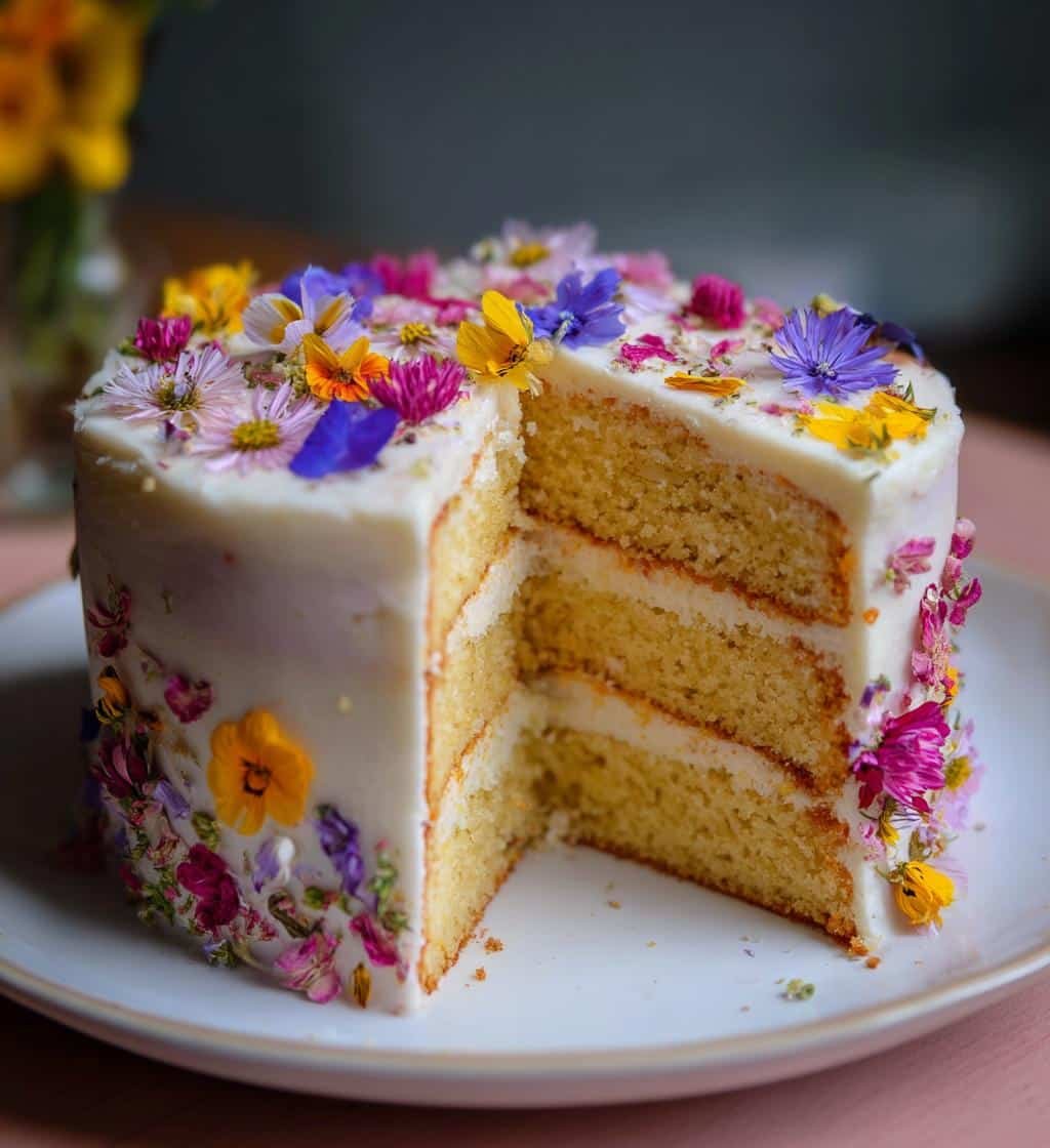 Blooming Spring Cake Ideas with Flowers for 2024 3 spring cake ideas flowers - detail 1